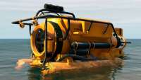 Submersible de GTA 5 - vista desde atrás