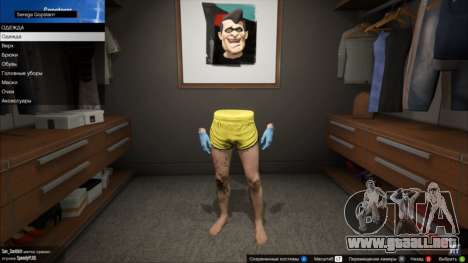 Invisible torso y los brazos en GTA Online