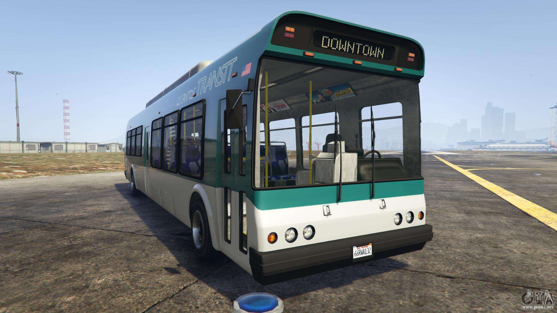 Brute rental shuttle bus gta 5 замена фото 80