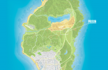 La ubicación de la prisión en el mapa de GTA 5