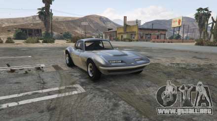 GTA 5 Invetero Coquette Classic - las capturas de pantalla, características y descripción del clásico coche deportivo.