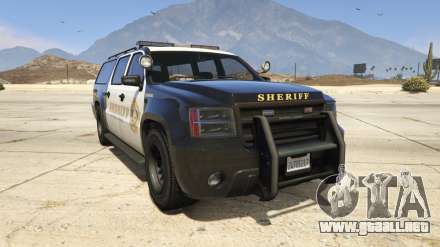 GTA 5 Declasse Sheriff SUV - descripción, características y capturas de pantalla de los SUV.