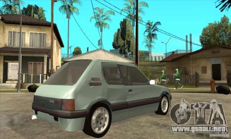 Peugeot 205 GTI v2 para GTA San Andreas