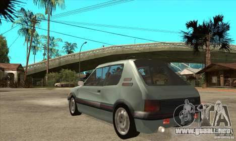 Peugeot 205 GTI v2 para GTA San Andreas