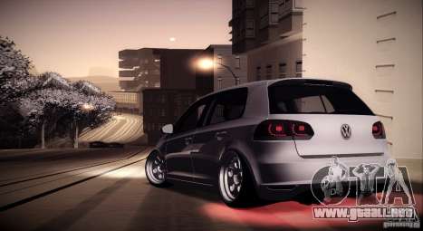 Volkswagen Golf VI 2010 Stance Nation para GTA San Andreas