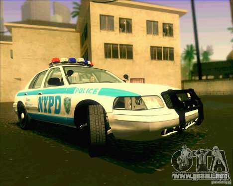 Ford Crown Victoria 2003 NYPD police V2.0 para GTA San Andreas
