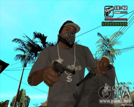 Pistola Luger para GTA San Andreas