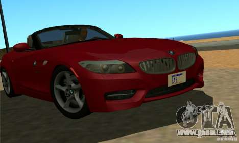 BMW Z4 2010 para GTA San Andreas