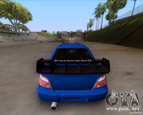 Subaru Impreza WRX para GTA San Andreas