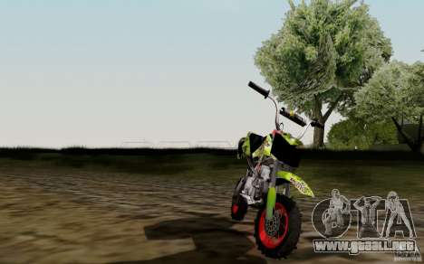 Kawasaki 50cc Pocket Factory Bike para GTA San Andreas