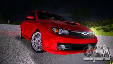 Subaru Impreza WRX STI (GRB) - LHD para GTA Vice City