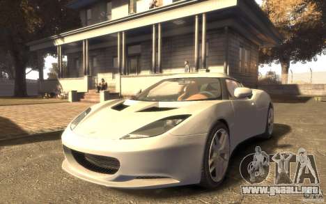 Lotus Evora 2009 para GTA 4