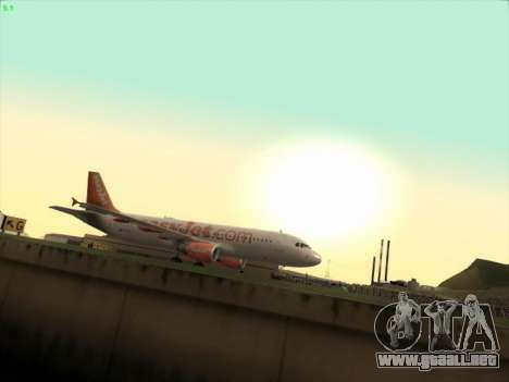 Airbus A320-214 EasyJet para GTA San Andreas