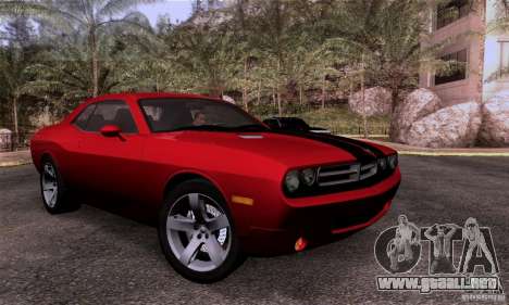 Dodge Challenger SRT8 para GTA San Andreas