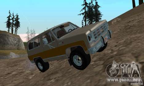 Chevrolet Blazer 1979 para GTA San Andreas