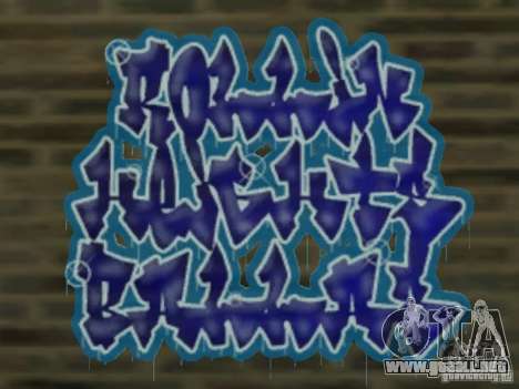 New LS gang tags para GTA San Andreas