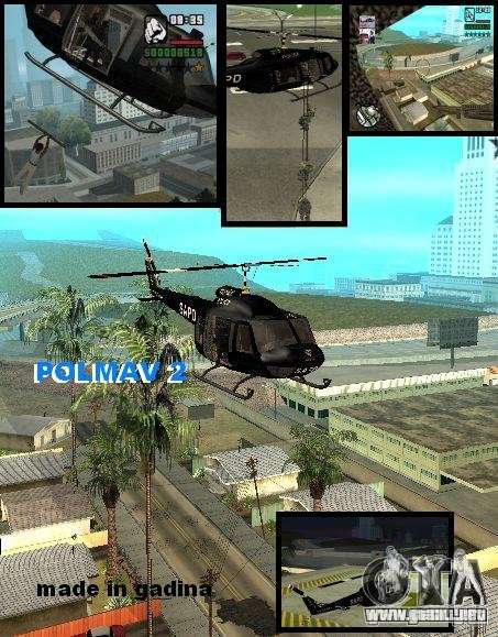 Police Maverick 2 para GTA San Andreas