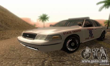 Ford Crown Victoria Louisiana Police para GTA San Andreas