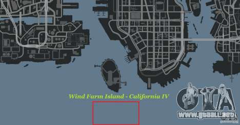 Wind Farm Island - California IV para GTA 4