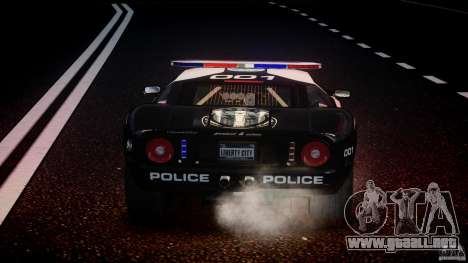 Ford GT1000 Hennessey Police 2006 [EPM][ELS] para GTA 4