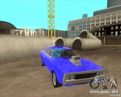 Dodge Charger RT 1970 The Fast and The Furious para GTA San Andreas