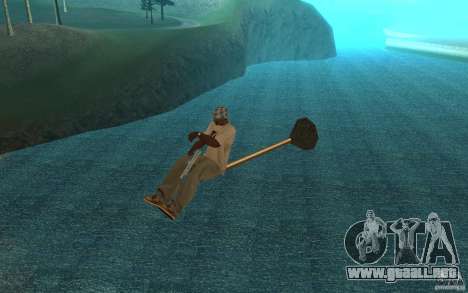 Flying Broom para GTA San Andreas