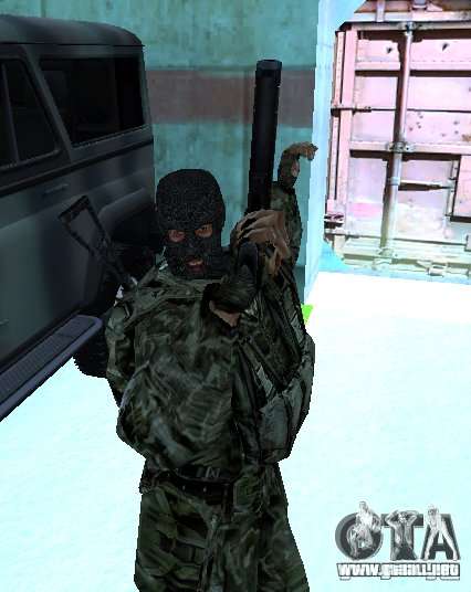 Stalker Shadow of Chernobyl SWAT OGSE para GTA San Andreas