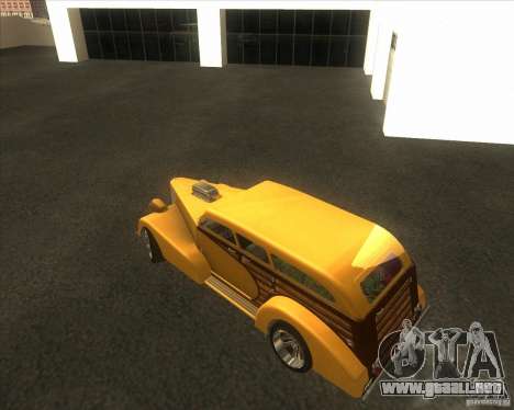 Custom Woody Hot Rod para GTA San Andreas