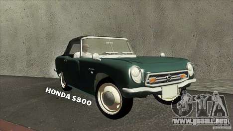 Honda S800 para GTA San Andreas
