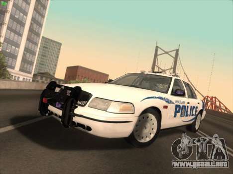 Ford Crown Victoria Vancouver Police para GTA San Andreas