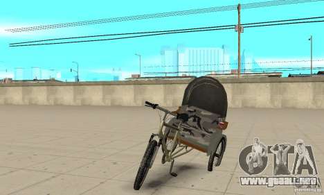 Manual Rickshaw v2 Skin1 para GTA San Andreas