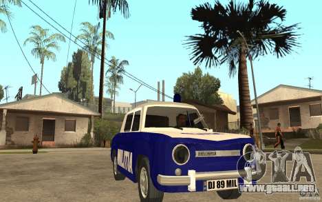 Dacia 1100 Militie para GTA San Andreas