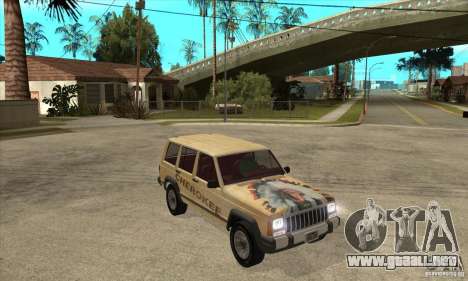 Jeep Cherokee 1984 para GTA San Andreas