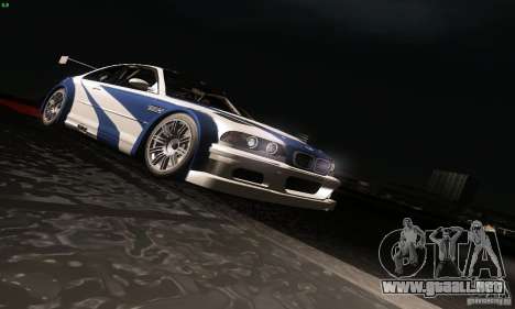 BMW M3 GTR para GTA San Andreas