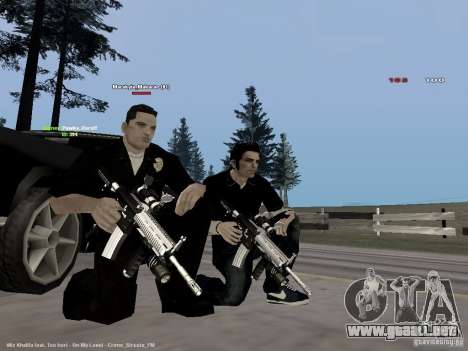 Black &amp; White guns para GTA San Andreas