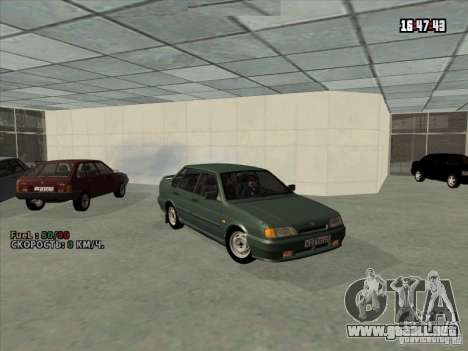 VAZ 2115 drenaje para GTA San Andreas