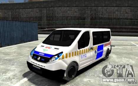 Opel Vivaro Hungarian Police Van para GTA 4