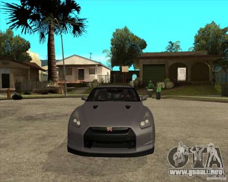 2008 Nissan GTR R35 para GTA San Andreas