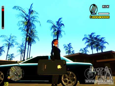 IPhone granate v2 para GTA San Andreas