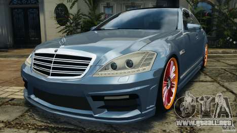 Mercedes-Benz S W221 Wald Black Bison Edition para GTA 4