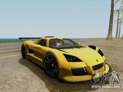 Gumpert Apollo S 2012 para GTA San Andreas