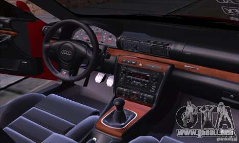 Audi S4 Light Tuning para GTA San Andreas