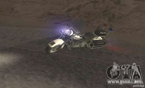 Motocicleta de la policía de GTA TBoGT para GTA San Andreas
