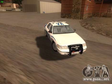 Ford Crown Victoria Vancouver Police para GTA San Andreas