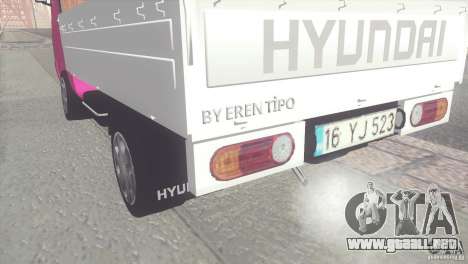 Hyundai H100 Kamyonet para GTA San Andreas