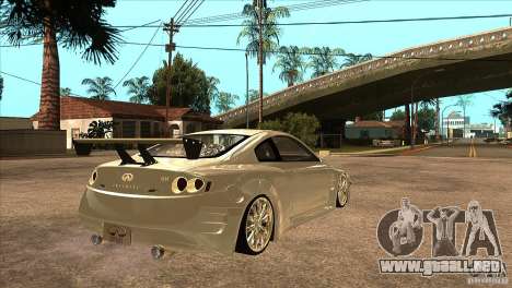 Infiniti G35 para GTA San Andreas