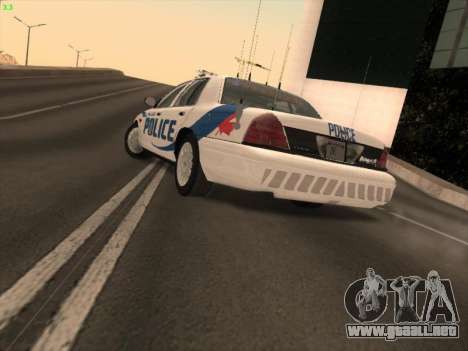 Ford Crown Victoria Vancouver Police para GTA San Andreas