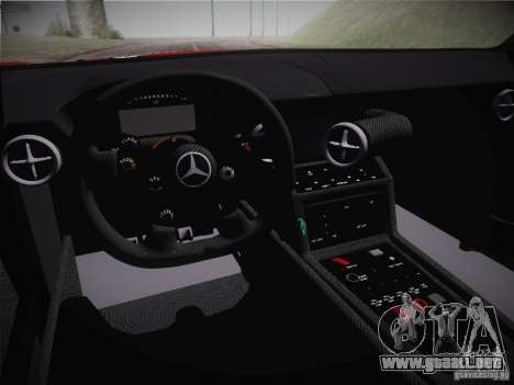 Mercedes-Benz SLS AMG GT3 Black Falcon 2011 para GTA San Andreas