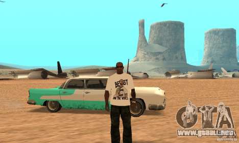 WWE CM Punk t-shirt para GTA San Andreas