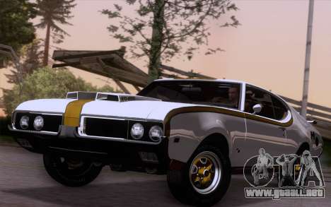 Oldsmobile Hurst/Olds 455 Holiday Coupe 1969 para GTA San Andreas